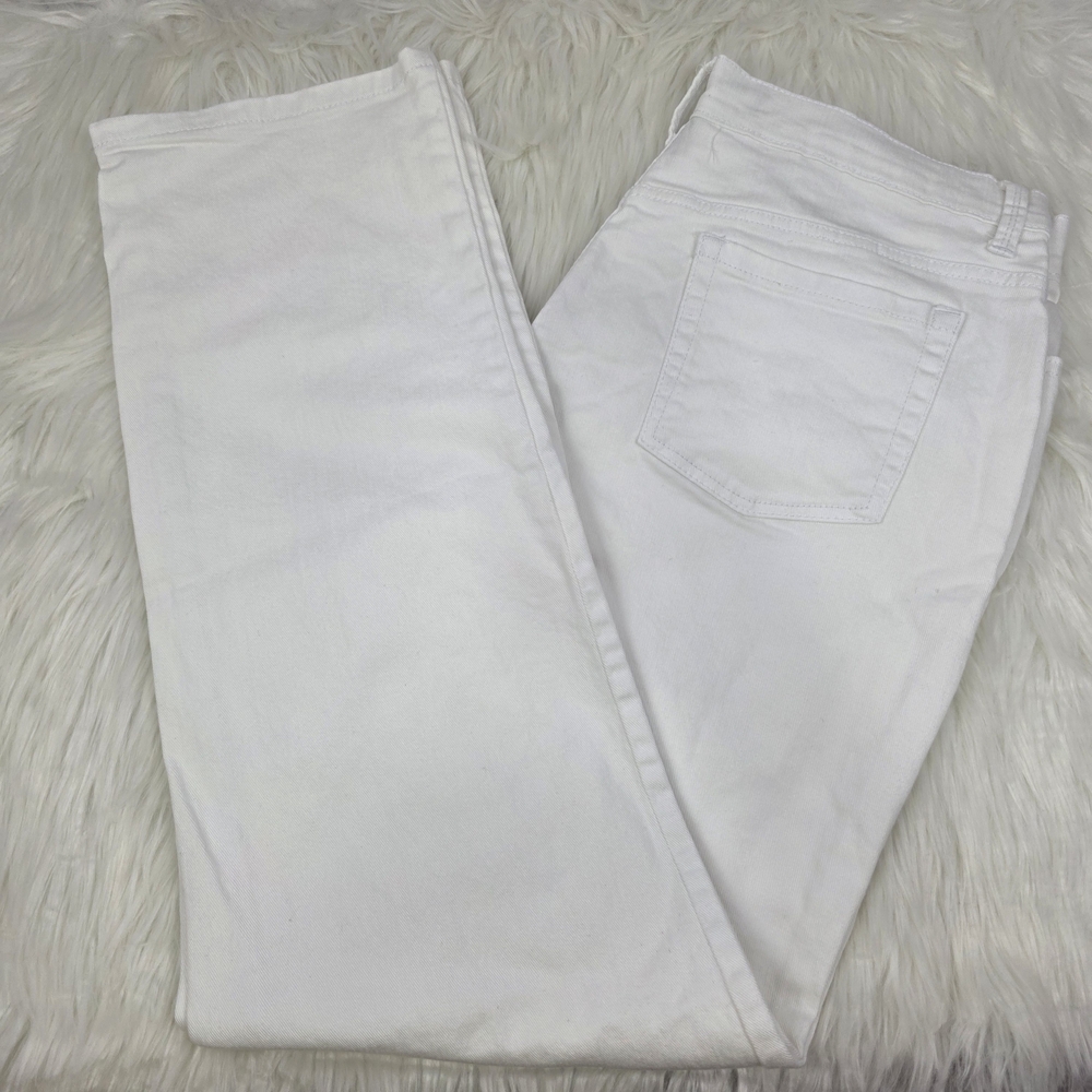 Gloria Vanderbilt Women's Straight Leg White Amanda Jeans